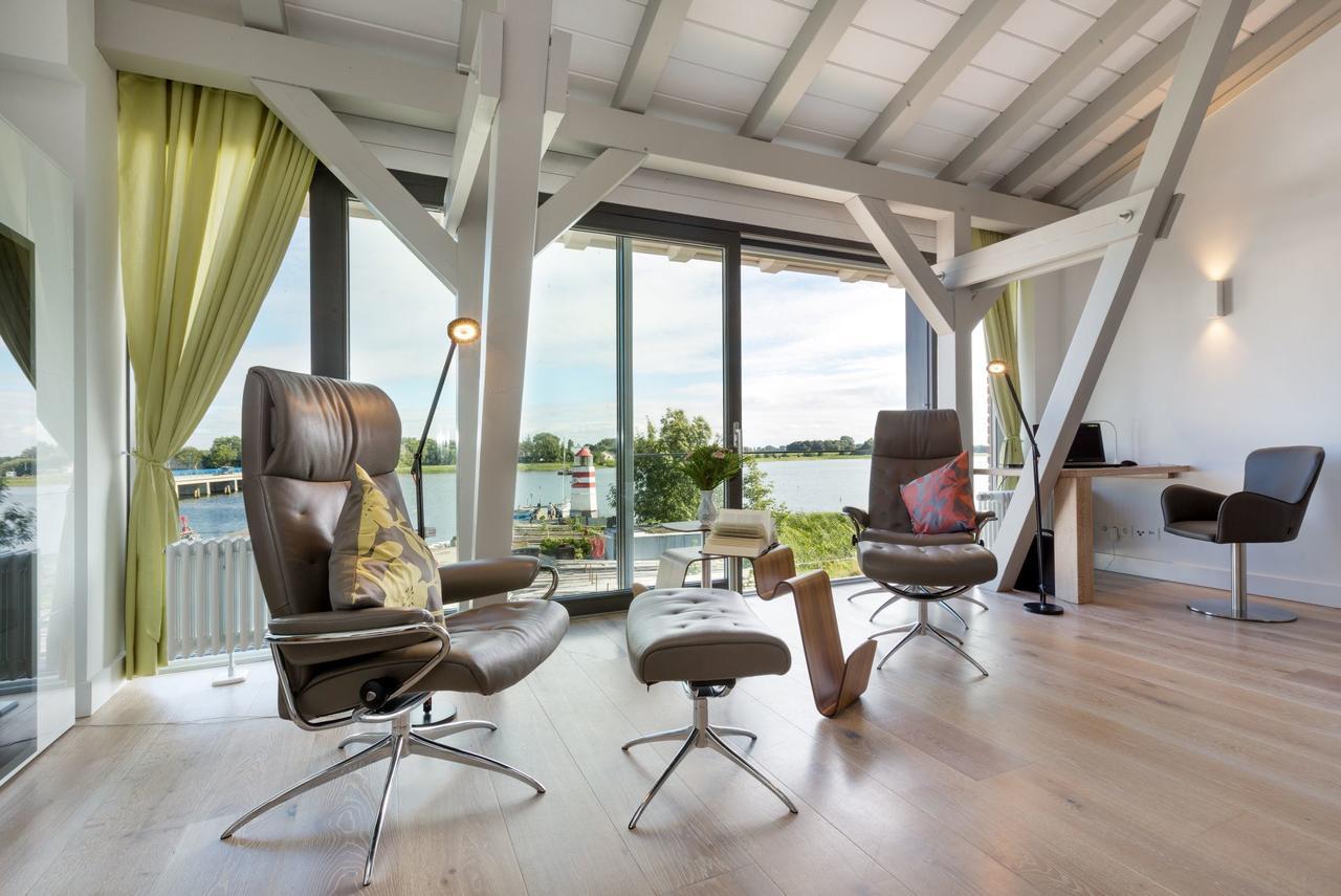 Alte Scheune am Focker Strom Mursewiek Exterior foto